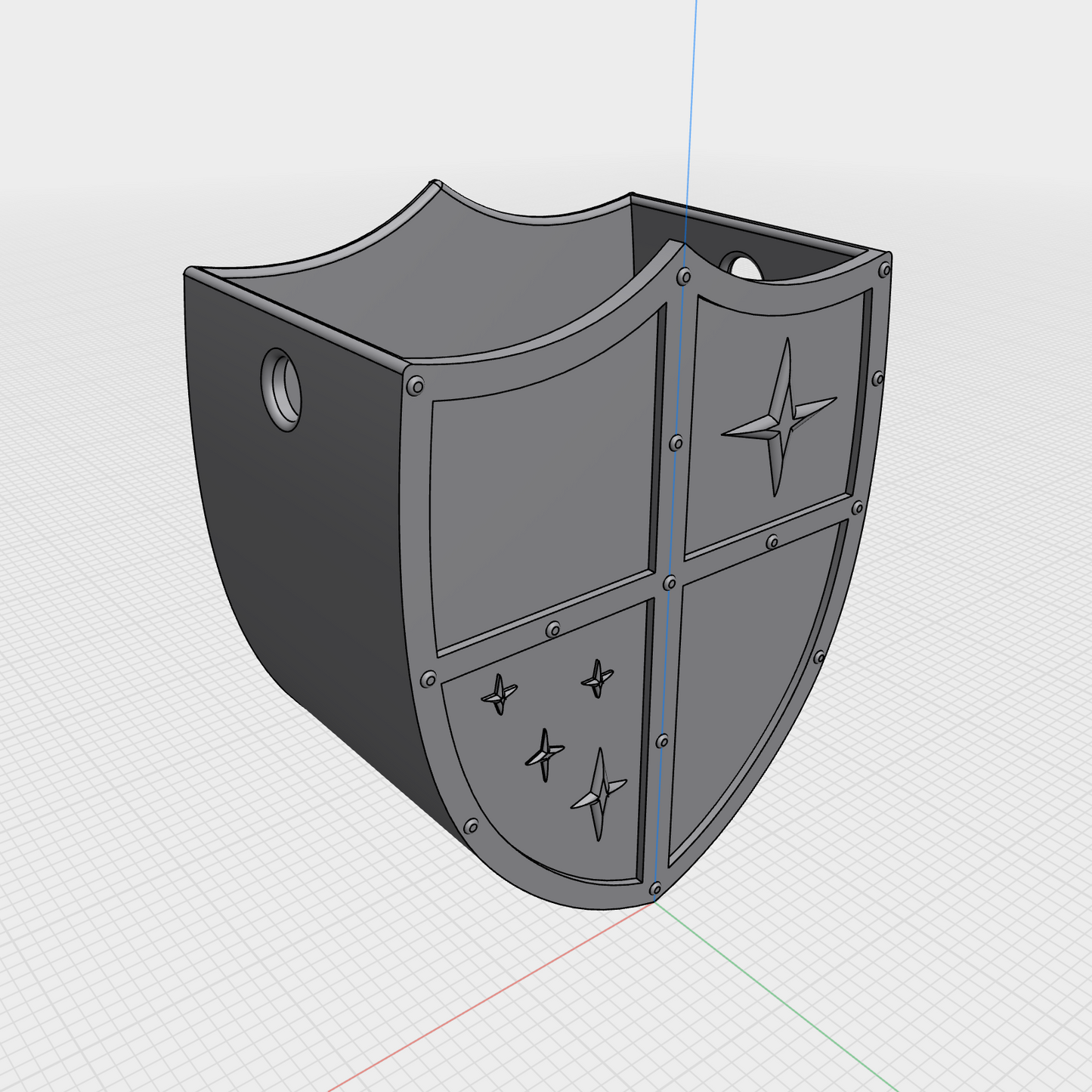 Shield Maiden Purse (STL)