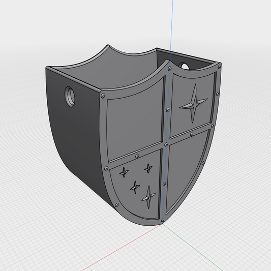 Shield Maiden Purse (STL)